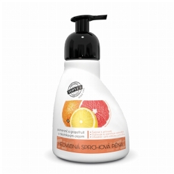 Sprchová pěna - Pomeranč a Grapefruit s Rakytníkovým olejem (300 ml)